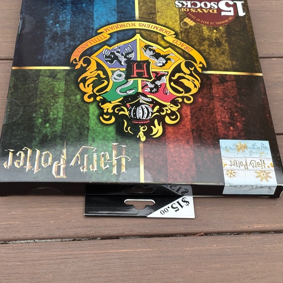 Harry Potter Christmas 15 Days of Socks WOMEN'S Shoe Size 4-10 Advent Calendar - Picture 4 of 4